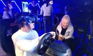 Care Leavers enjoying Virtua; Reality