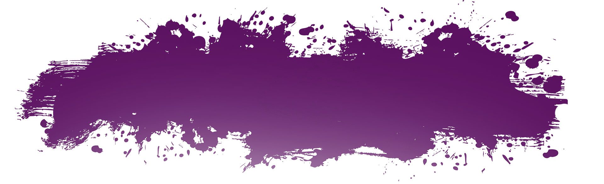 purple paint splodge banner